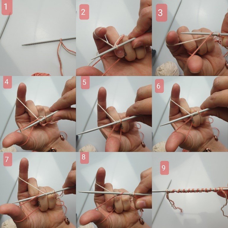 Blog-Inhaltsbild für 'Gratis Strickanleitung Oktopus Topflappen'