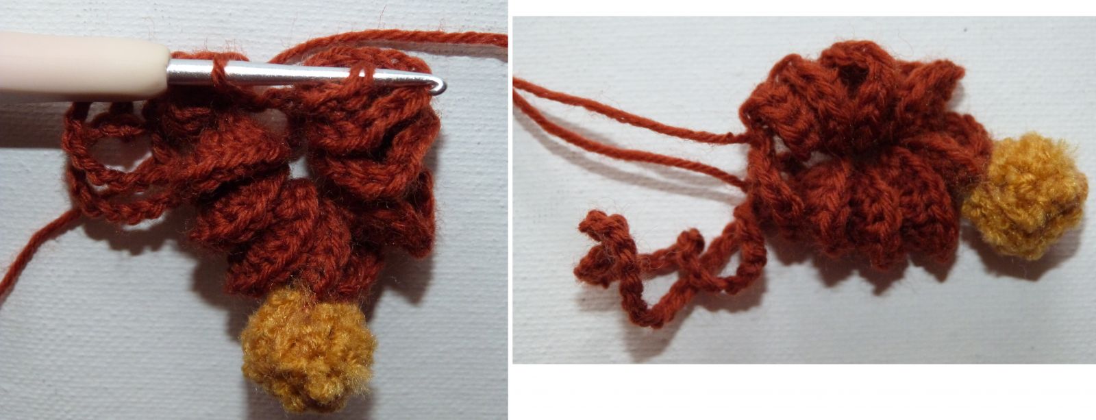 Blog-Inhaltsbild für 'Glückshäschen häkeln, kostenlose Anleitung (Fotos für Linkshänder*innen)'