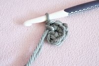 Ring mit 6 Festen Maschen