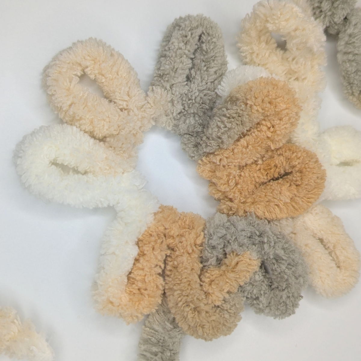 Rundenanschlag Anfangsfaden durchziehen