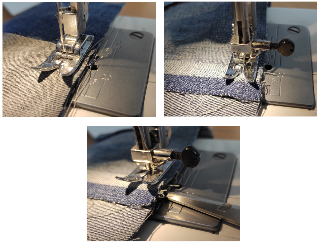 Blog content image for 'Free upcycling sewing instructions - jeans bag'