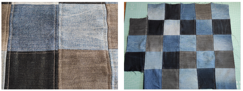 Blog-Inhaltsbild für 'Kostenlose Nähanleitung Upcycling - Jeansbeutel'