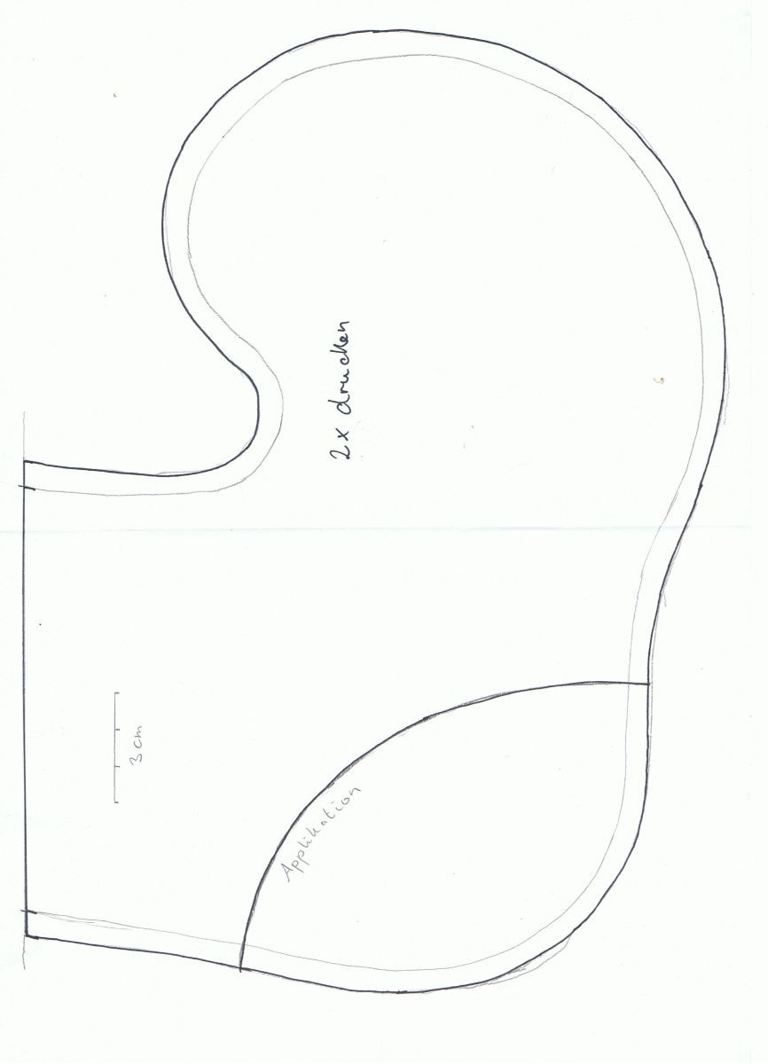 Blog-Inhaltsbild für 'kostenlose Nähanleitung einfache Nikolaussocke'