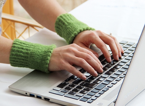 Blog-Inhaltsbild für 'Kostenlose Strickanleitung - Pulswärmer Deluxe'