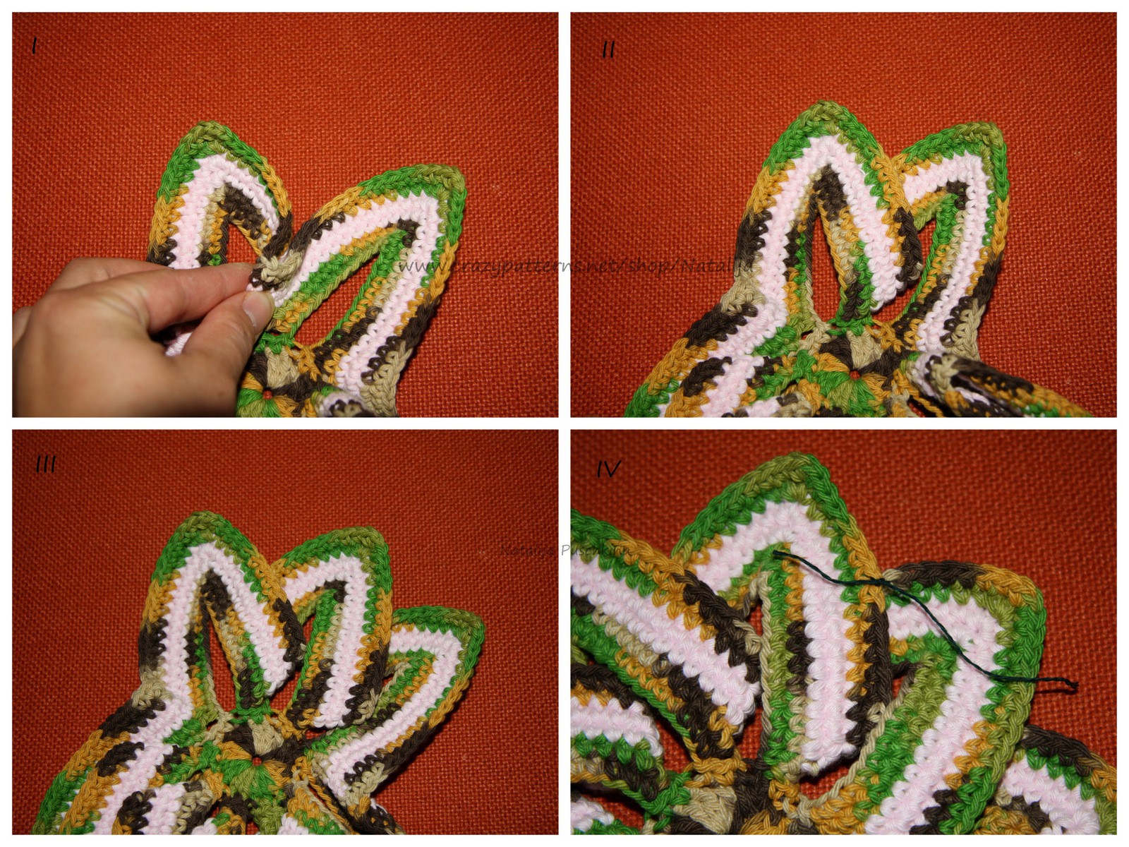 Blog-Inhaltsbild für 'Kostenlose Häkelanleitung Topflappen 'Blume''