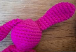 Blog-Inhaltsbild für 'Kleine Häschen häkeln - Super zB. als kleines Ostergeschenk'