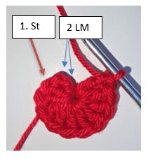 Blog-Inhaltsbild für 'kostenlose Anleitung für Herbstblätter - schnelles Häkelprojekt für zwischendurch'