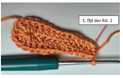 Blog-Inhaltsbild für 'kostenlose Anleitung für Herbstblätter - schnelles Häkelprojekt für zwischendurch'