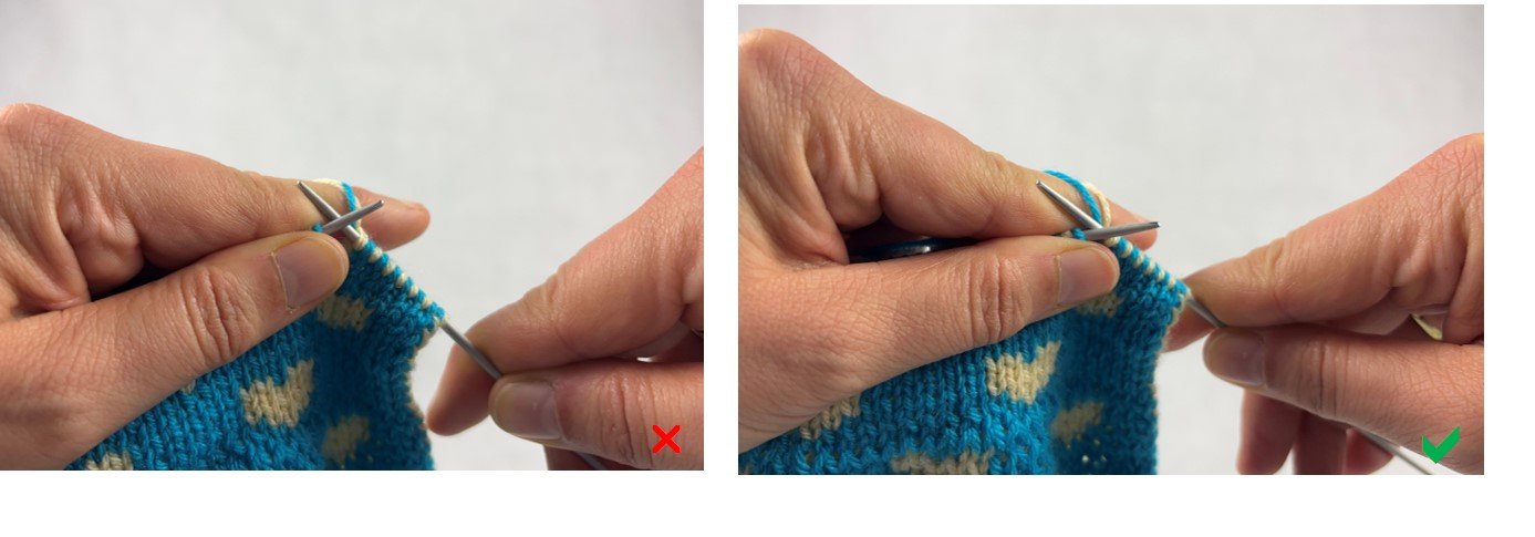 Blog-Inhaltsbild für 'Doubleface stricken ohne Frust: Die häufigsten Fehler und wie du sie einfach korrigierst'