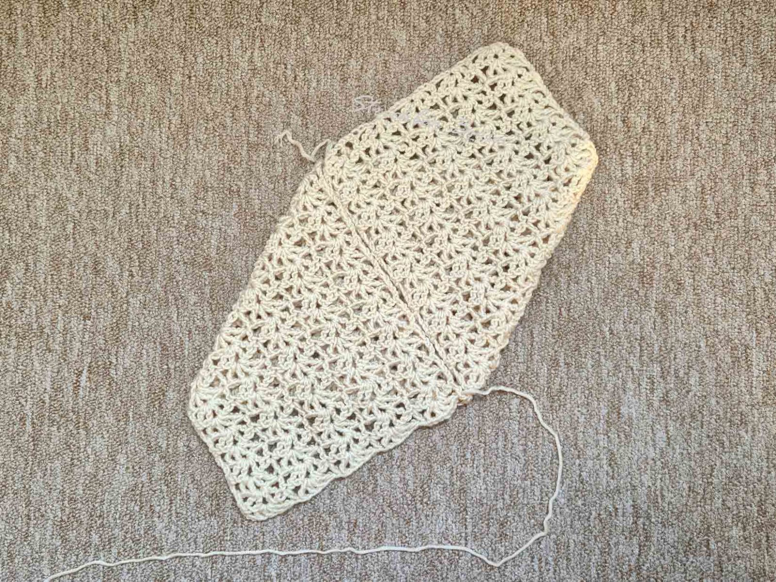 Du umgeschlagenen Ecken werden in die richtige Richtung verschoben.