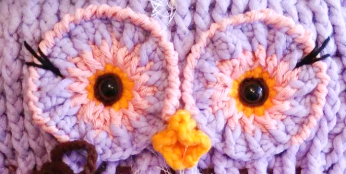 Blog-Inhaltsbild für 'Kuschelige Eulen-Wärmflasche häkeln'