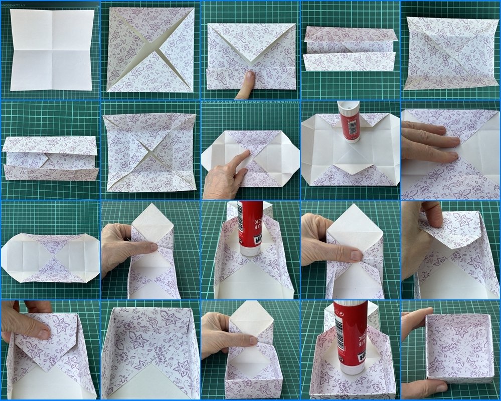 Blog-Inhaltsbild für 'Schachteln falten und was man daraus machen kann'