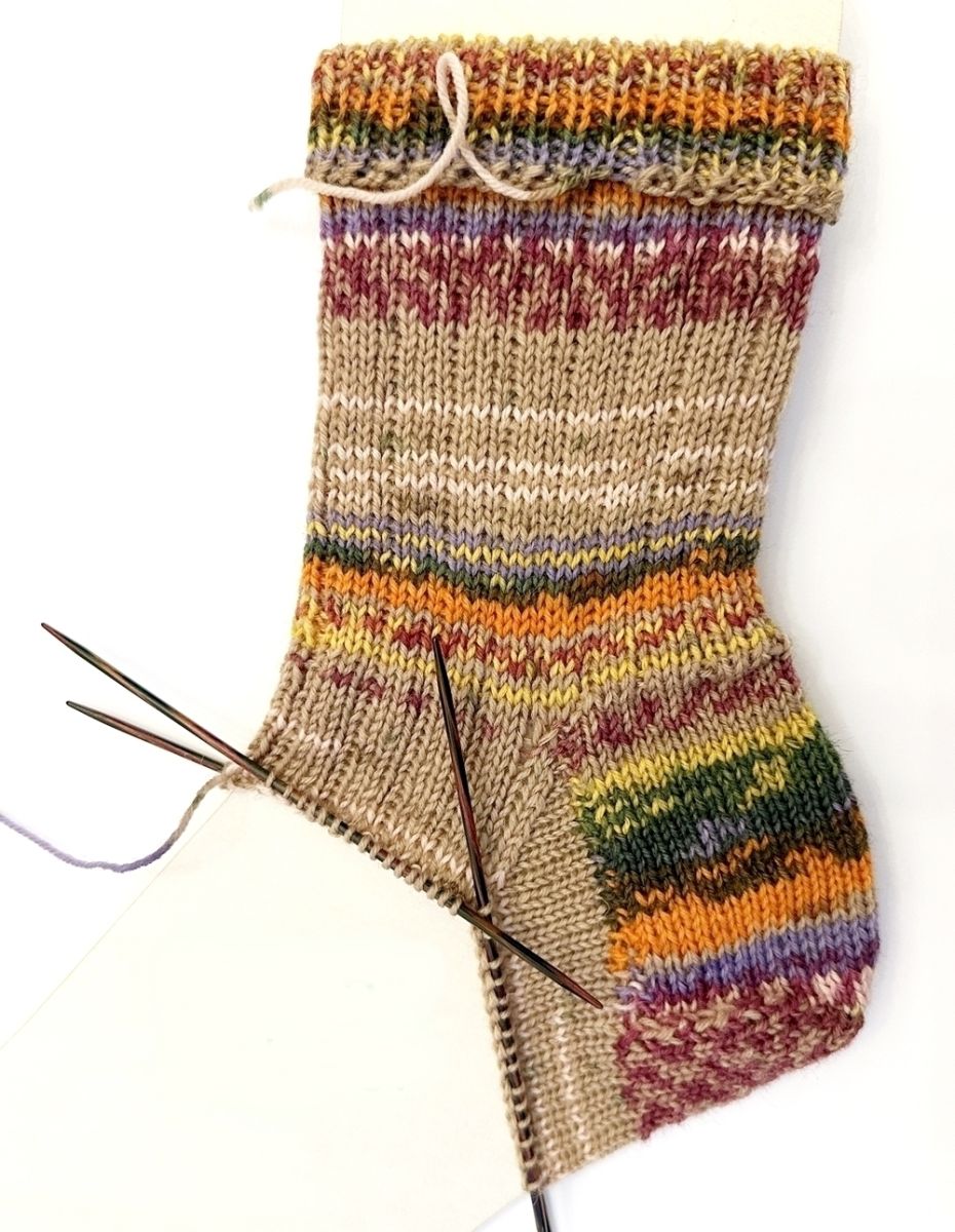 Blog-Inhaltsbild für 'Socken-Workshop Teil 2: Ferse'