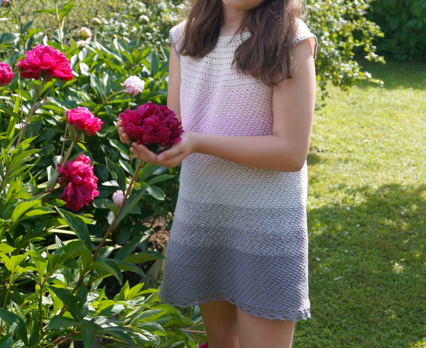 Blog-Inhaltsbild für 'Kostenlose Häkelanleitung Sommerkleid Gr. 86-48'