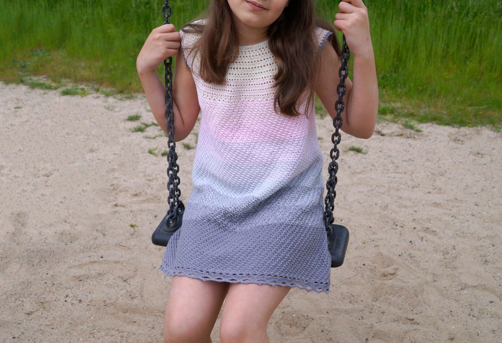 Blog-Inhaltsbild für 'Kostenlose Häkelanleitung Sommerkleid Gr. 86-48'