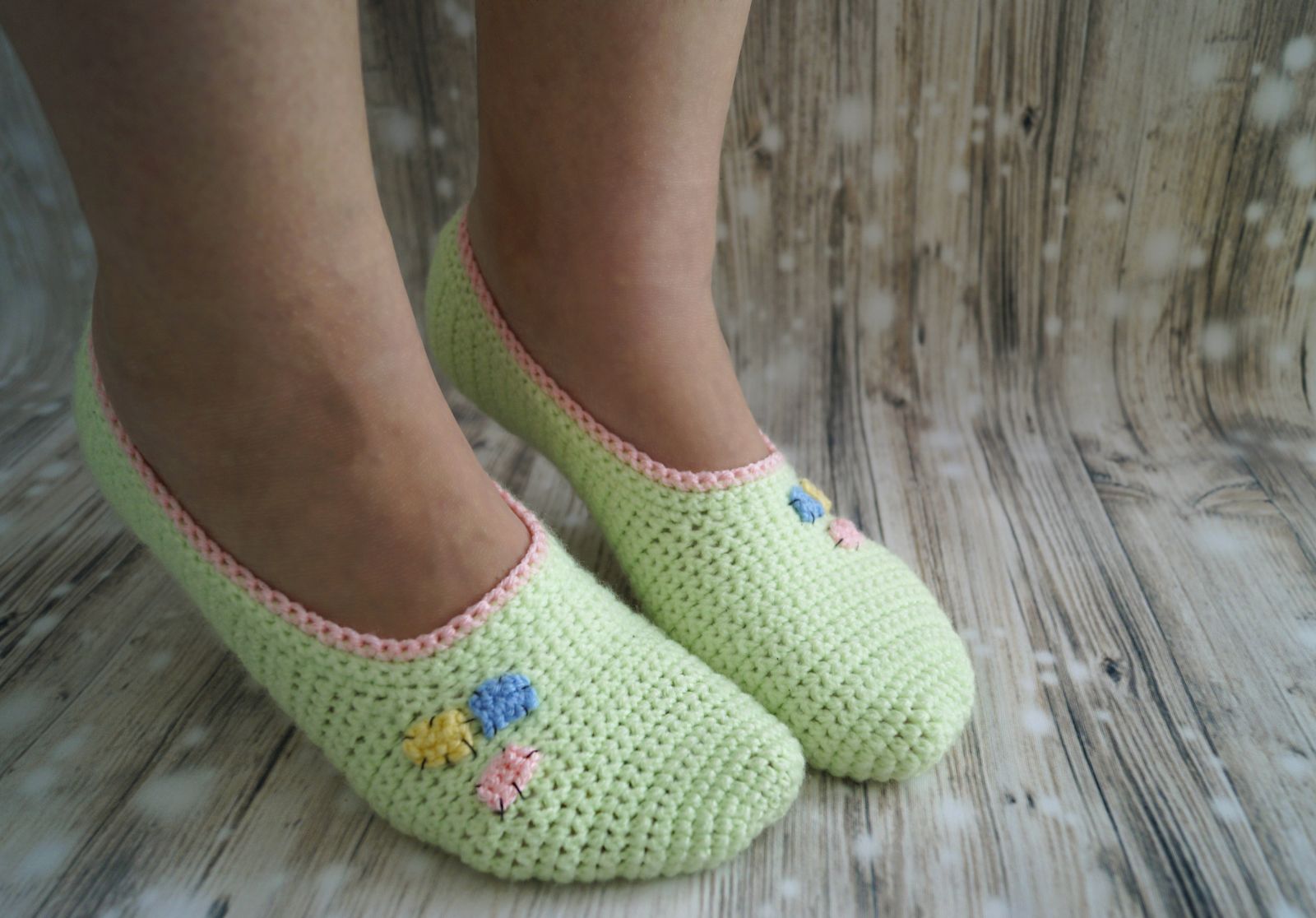 Free crochet pattern slippers