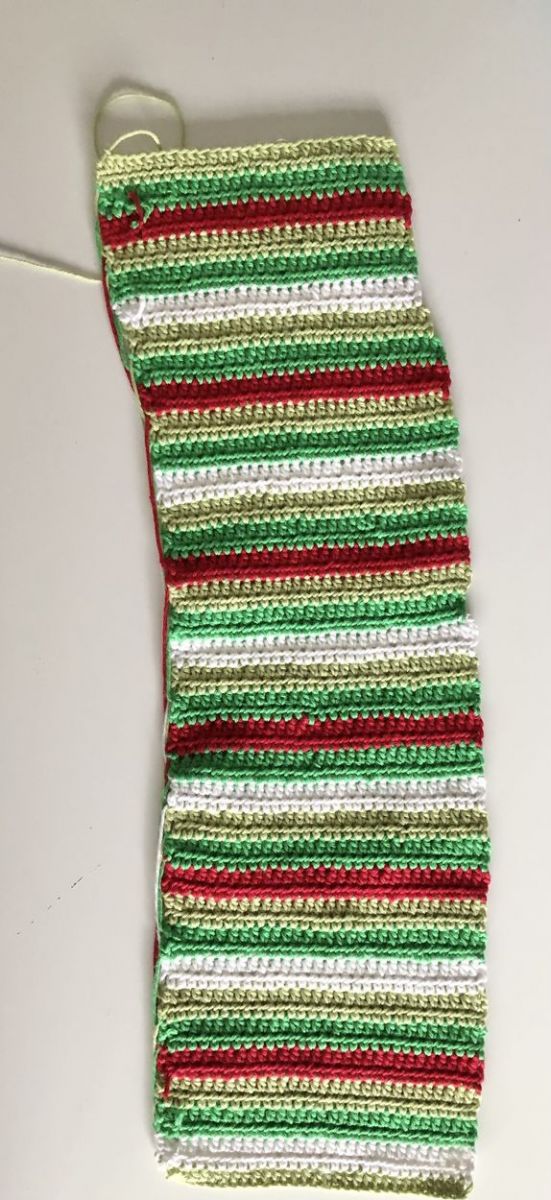 Blog-Inhaltsbild für 'Häkelanleitung Weihnachtskranz'