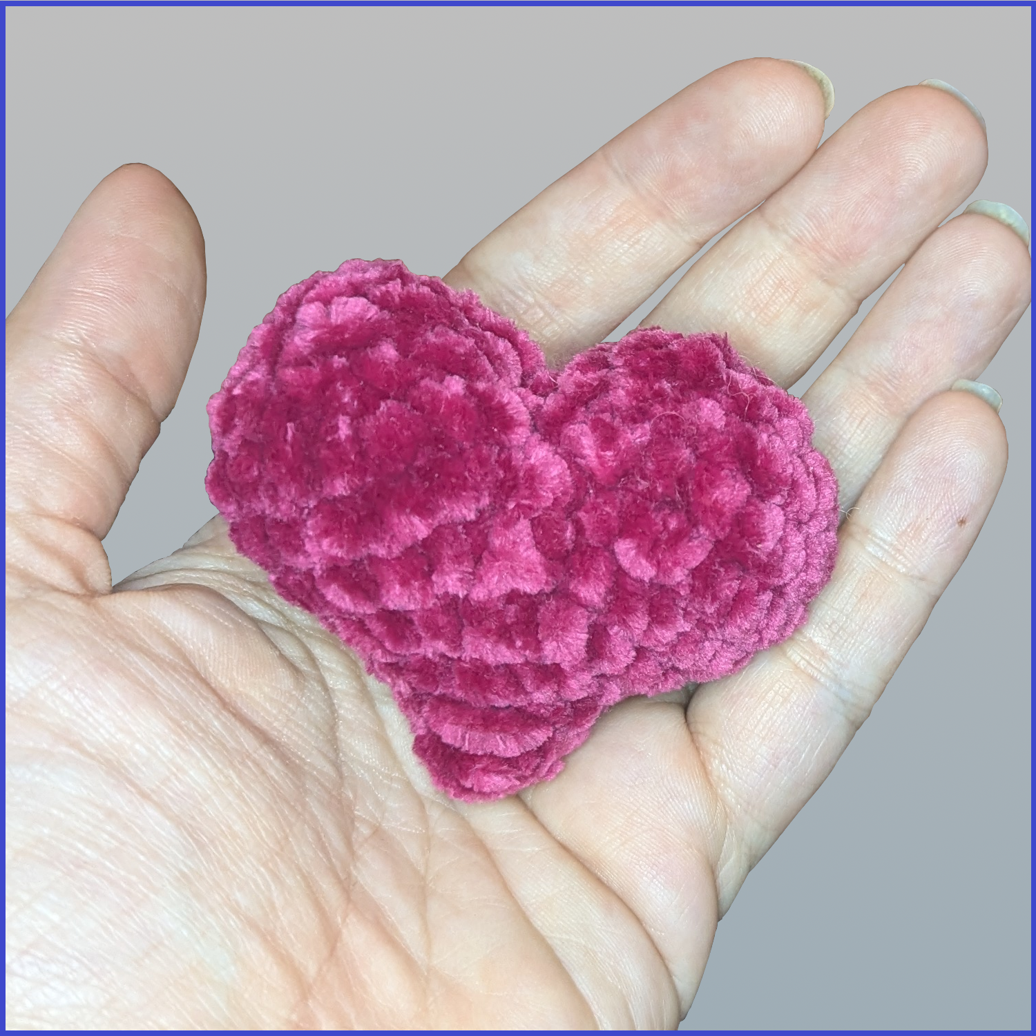 Blog content image for 'Free Crochet Pattern Little Cuddly Heart'
