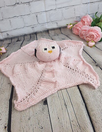 Blog-Inhaltsbild für 'Kostenlose Strickanleitung für ein Robin Schmusetuch'