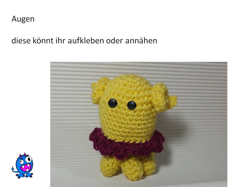 Blog-Inhaltsbild für 'Monsterly Girl Amigurumi'
