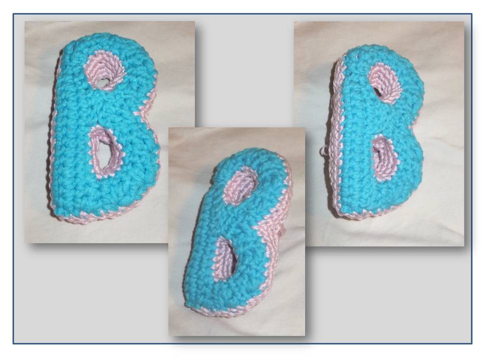 Blog-Inhaltsbild für 'Buchstabensalat - Teil 2 - Buchstabe B als Applikation und 3-D'