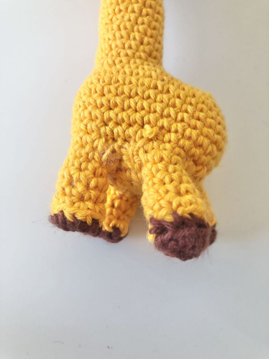 Blog-Inhaltsbild für 'Häkelanleitung kleine Giraffe'