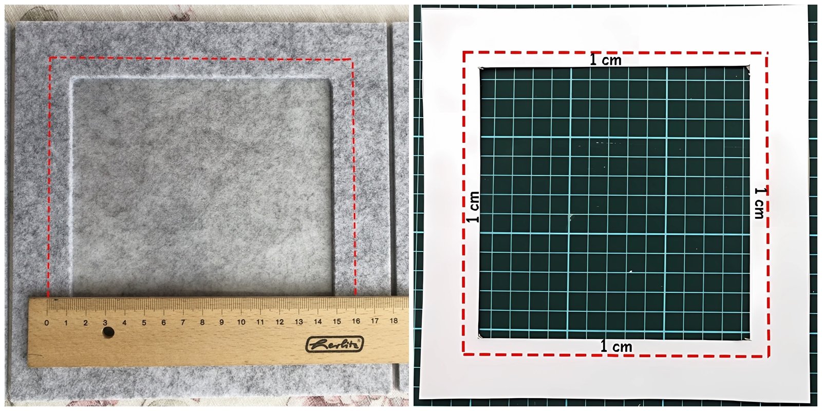 Blog-Inhaltsbild für 'Kostenlose Bastelanleitung: Wechselbilderahmen aus Filz'