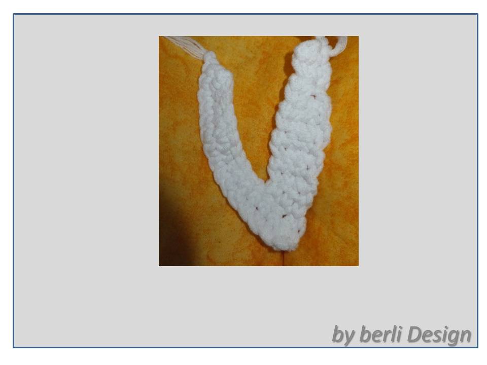 Buchstabensalat - Teil 22 - Buchstabe V als Applikation und 3-D Buchstabensalat - Teil 22 - Buchstabe V als Applikation und 3-D