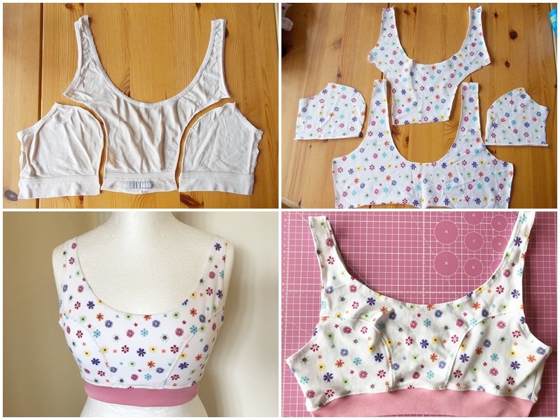 Bustier aus alt mach neu