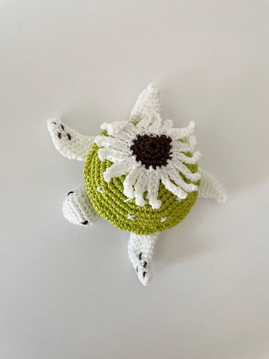 Blog-Inhaltsbild fĂŒr 'đ§¶ Kostenlose HĂ€kelanleitung: Niedliche Schildkröte đą'