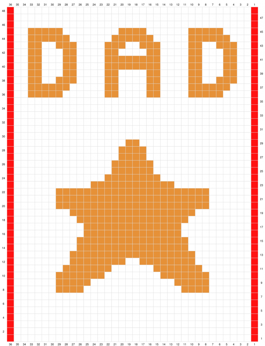 Blog content image for 'Free Double Face Potholder Dad perfect for Fathers' Day'