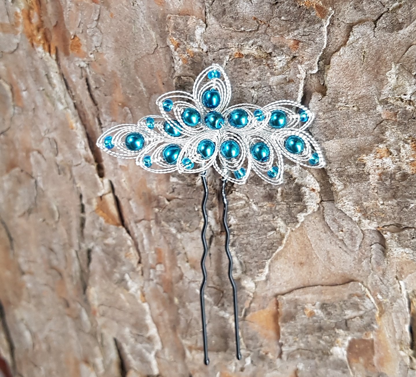 Blog-Inhaltsbild für 'Haarstecker "Lagoon"'