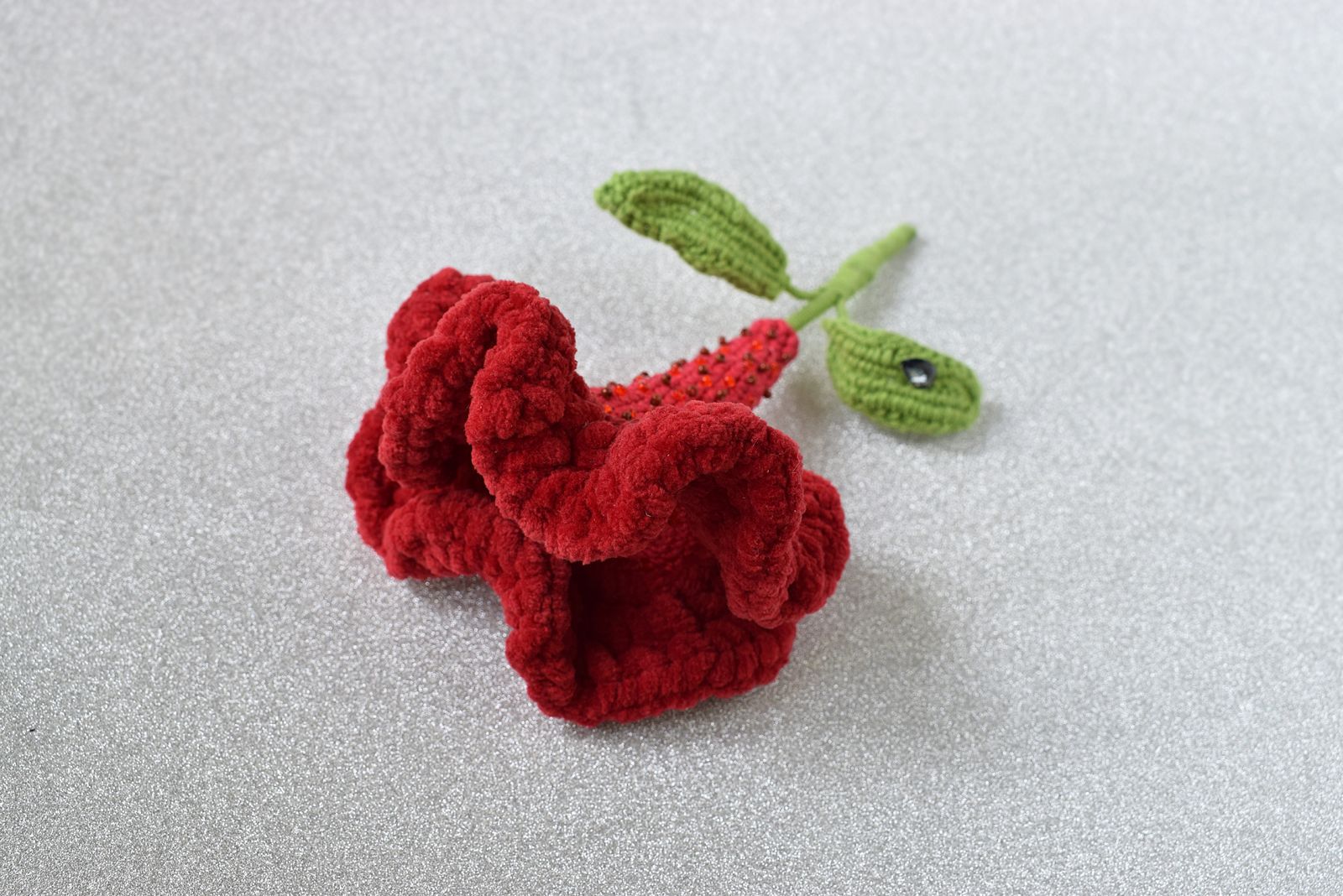 Die Blume von Celosia Brosche