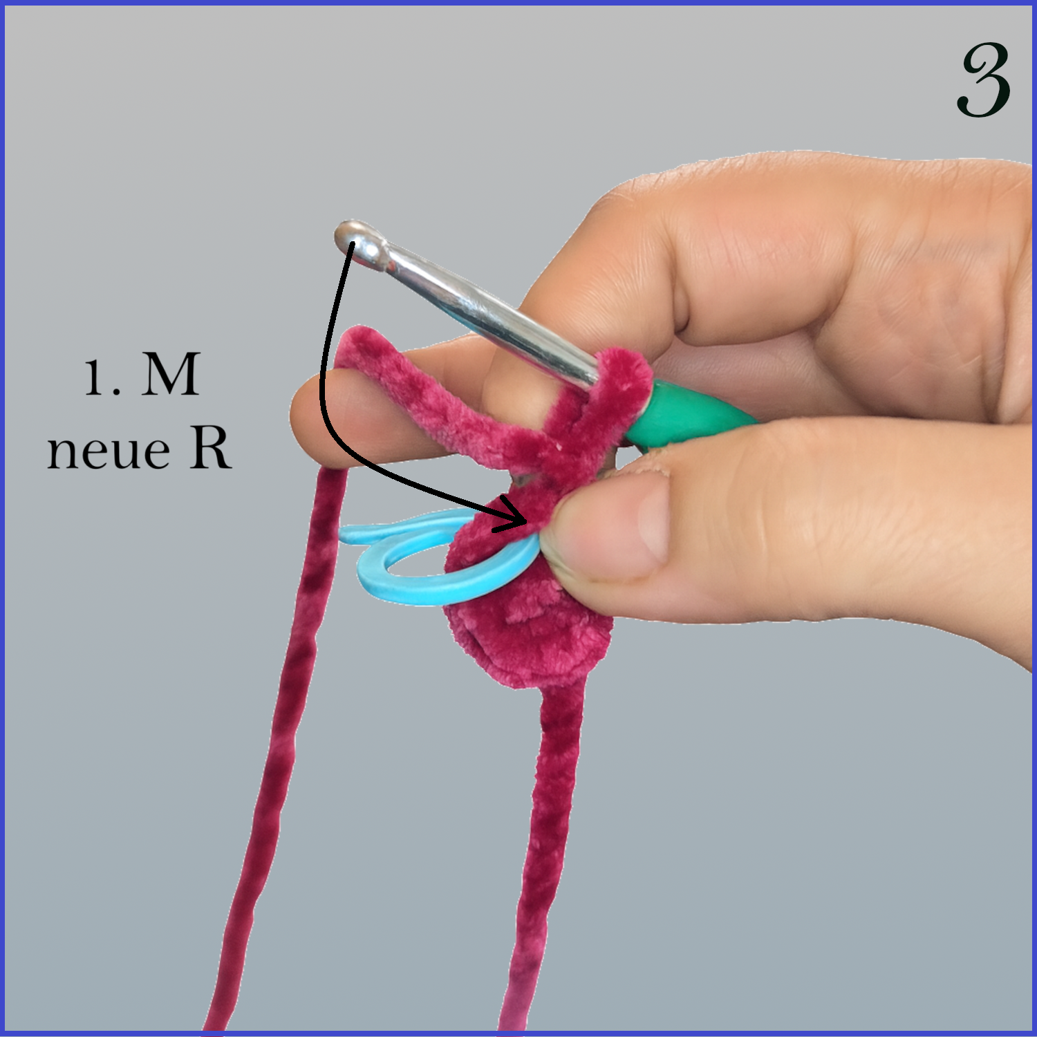 Blog-Inhaltsbild für 'Kostenlose Häkelanleitung Kuschelherzchen'