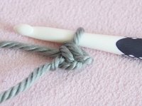 erste Feste Masche häkeln