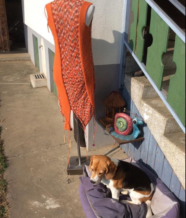 Experimentelles Stricken.