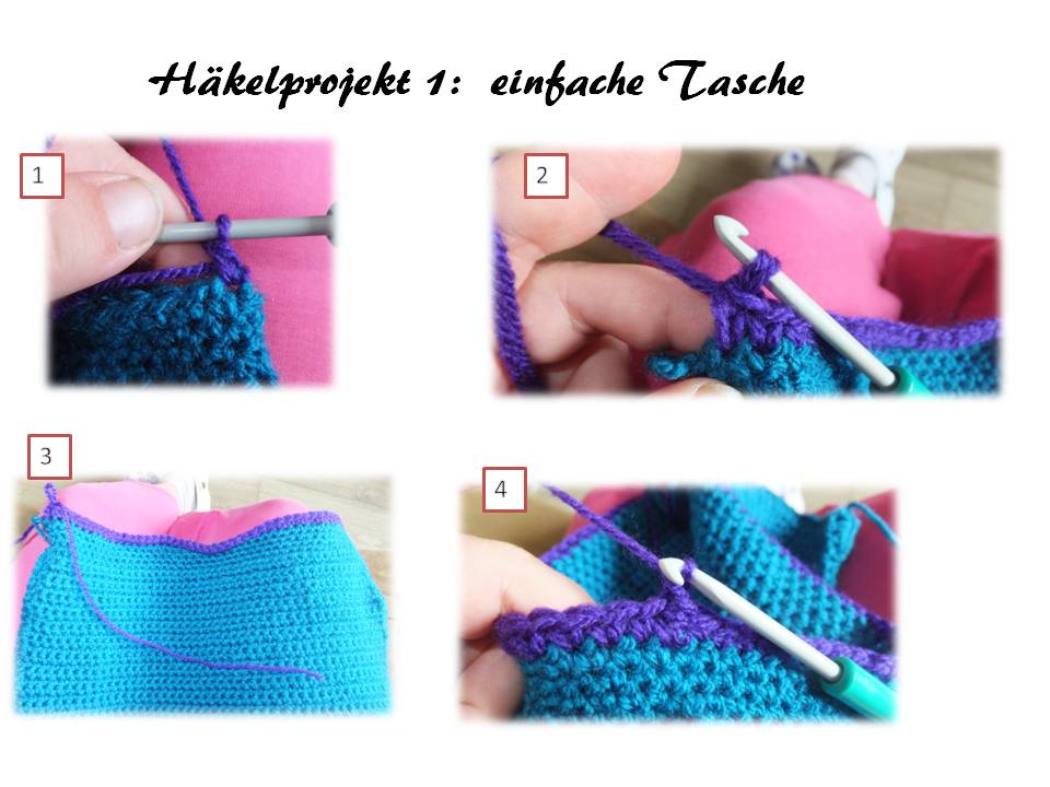 Blog-Inhaltsbild für 'Das erste Häkelprojekt'