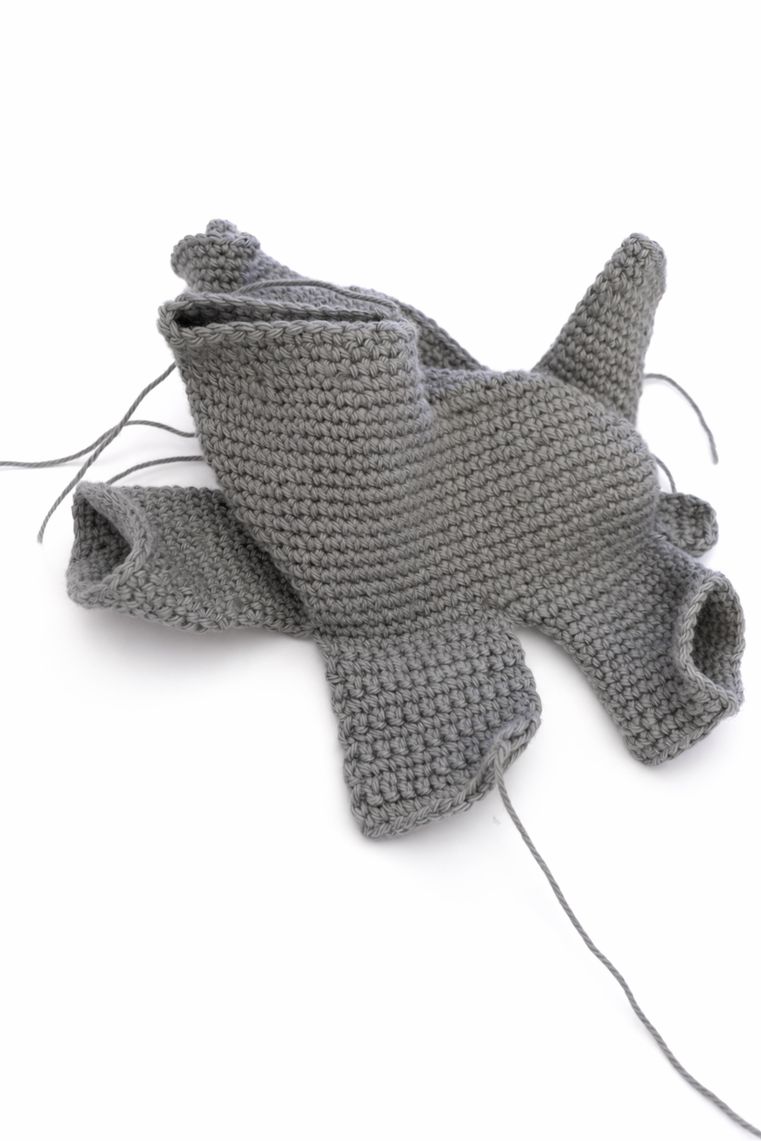 Blog-Inhaltsbild für 'Amigurumi Elefant häkeln – kostenlose Schritt-für-Schritt-Anleitung'