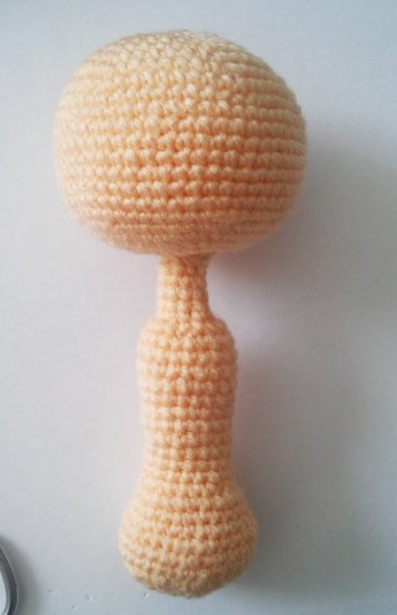 Blog content image for 'Small crocheted doll'