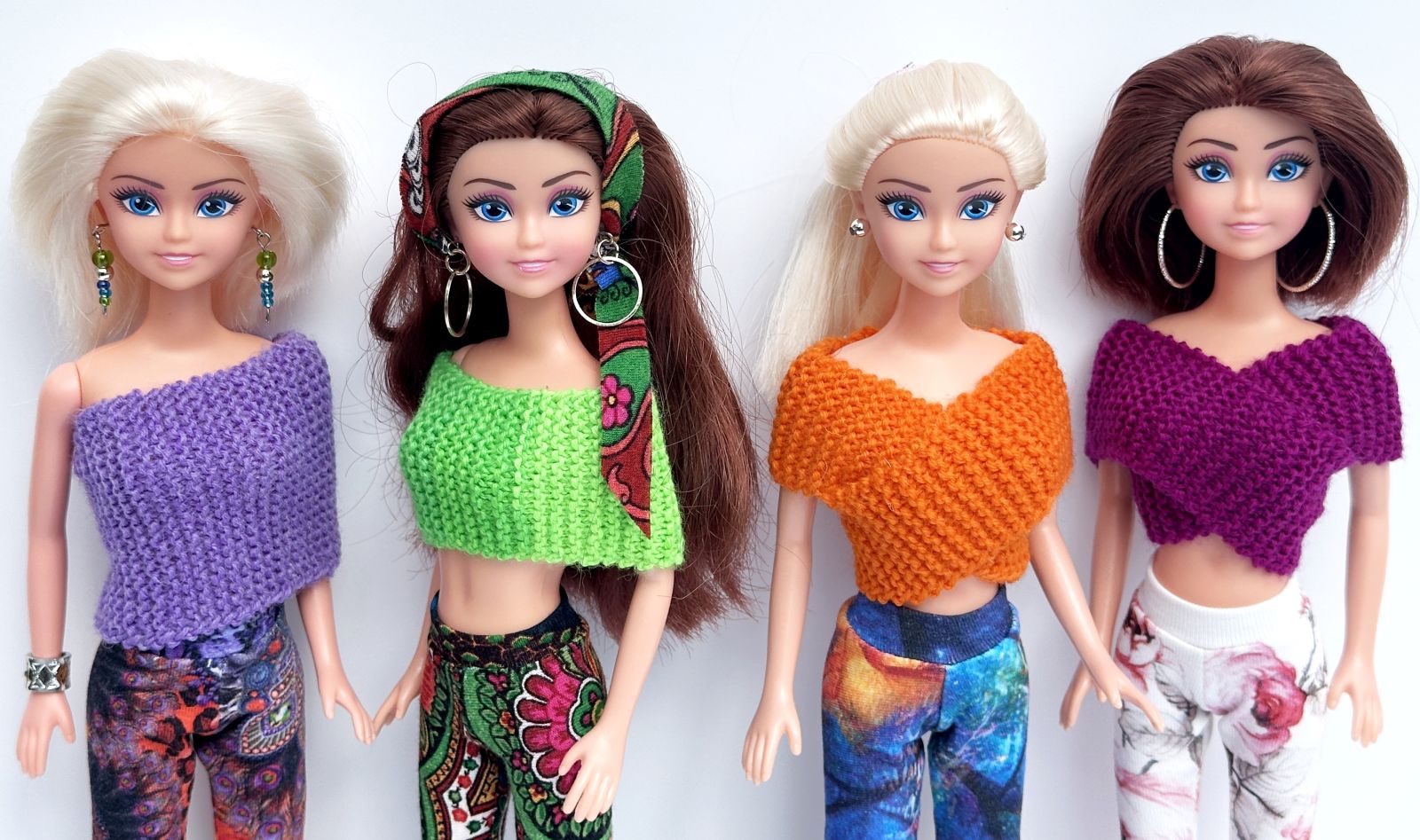 Blog-Inhaltsbild für 'Stricken mit Kindern: Kinderleichte Puppenmode für Strickanfänger'