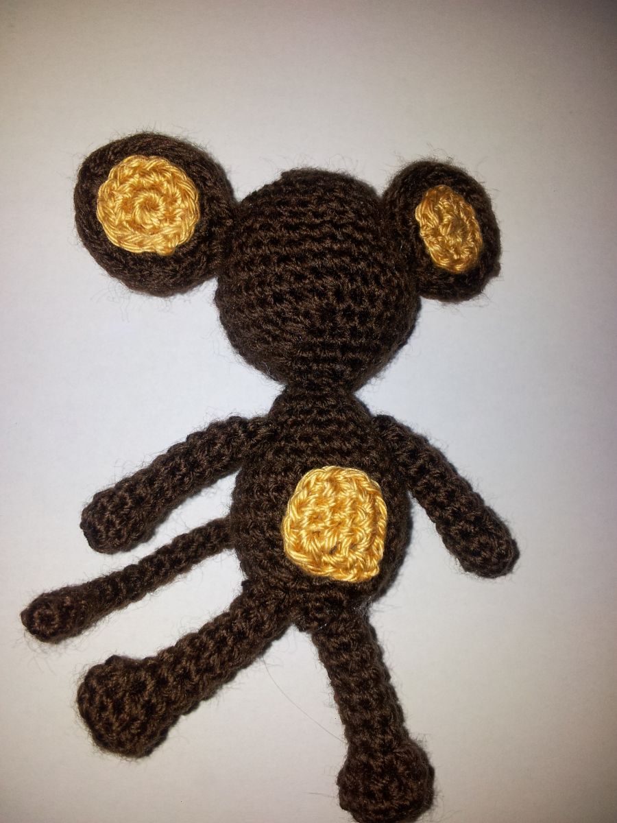 Blog-Inhaltsbild für 'Kostenlose Häkelanleitung - Kleiner Affe'