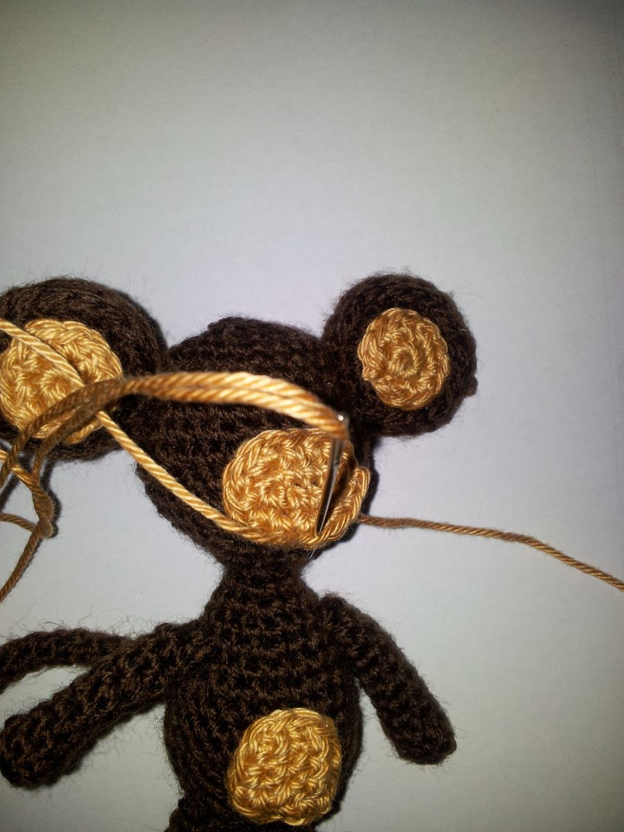 Blog-Inhaltsbild für 'Kostenlose Häkelanleitung - Kleiner Affe'