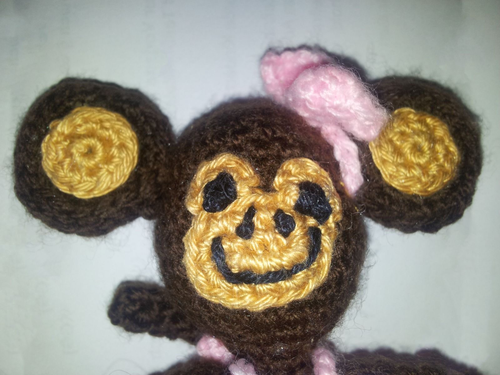 Blog-Inhaltsbild für 'Kostenlose Häkelanleitung - Kleiner Affe'