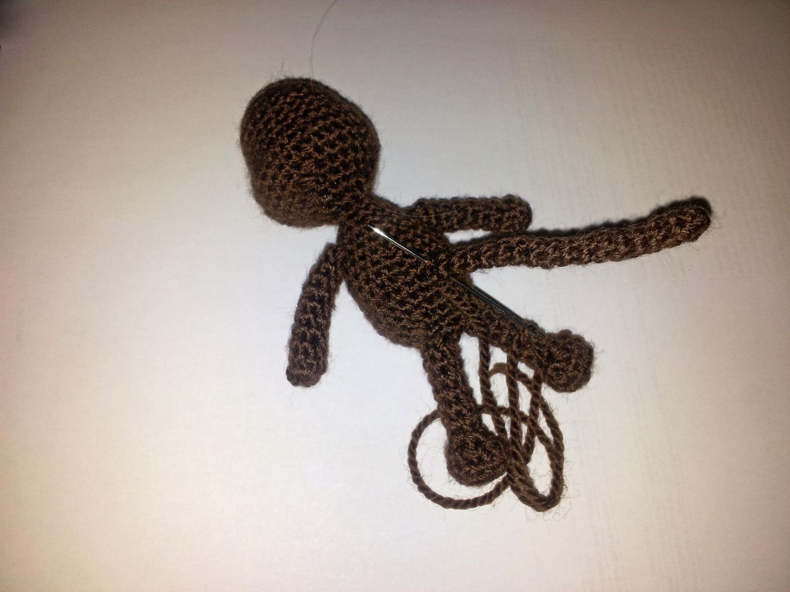 Blog-Inhaltsbild für 'Kostenlose Häkelanleitung - Kleiner Affe'