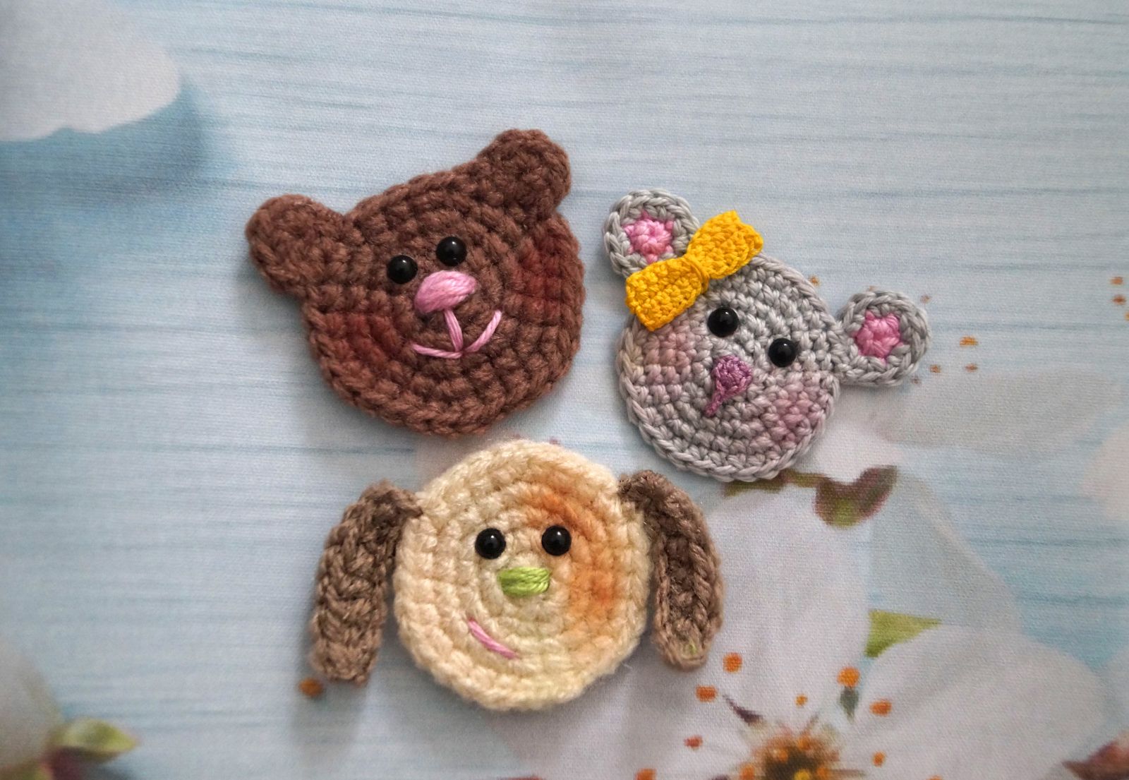 Free crochet pattern patches