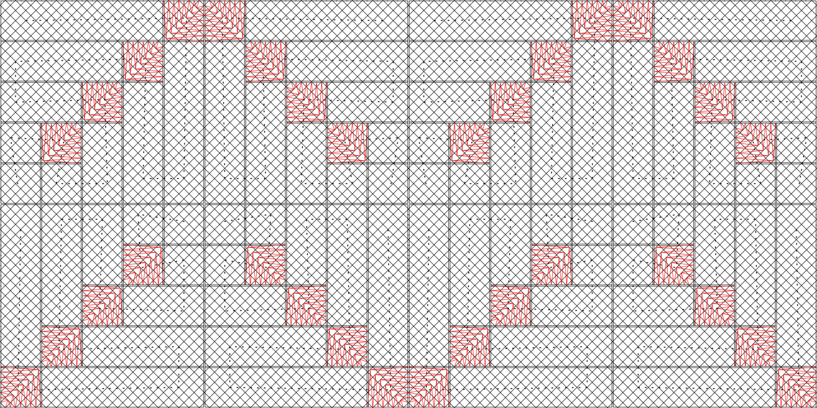 Blog-Inhaltsbild für 'Von der Weihnachtstüte zum Schal oder Tischläufer'
