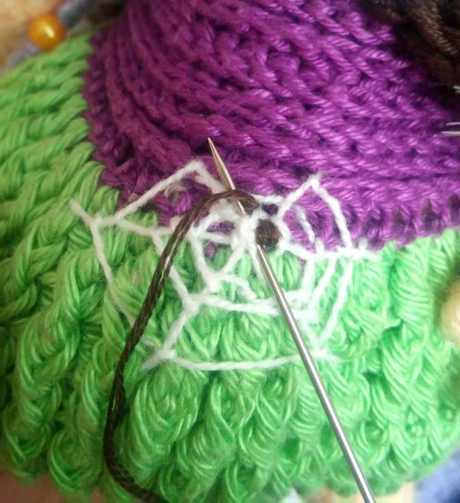 Blog content image for 'Crochet Pattern: Witch Outfit for Doll Rosalie'