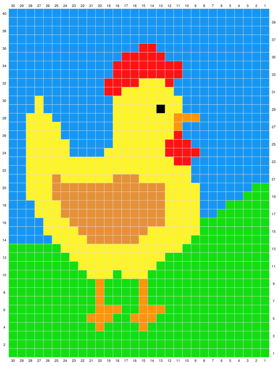 Blog-Inhaltsbild für 'Häkle deine eigenen süßen Huhn-Wandaufhänger – eine kostenlose Anleitung'