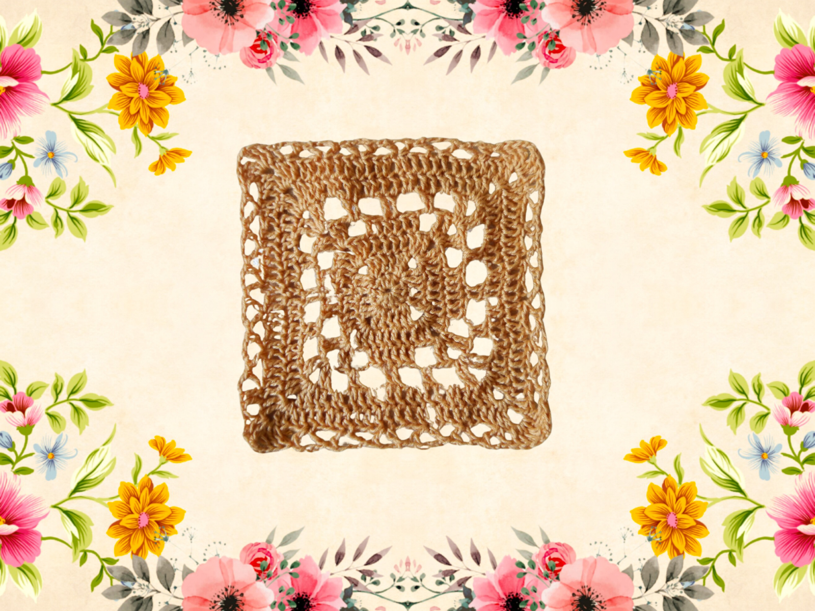 Blog-Inhaltsbild für 'kostenlose Häkelanleitung für ein Granny'