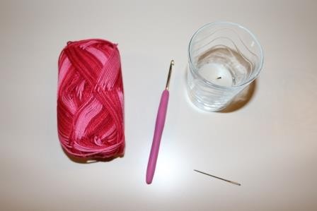 Gratis Häkelanleitung Windlicht-Deko 